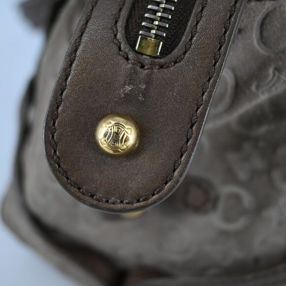 Celine Vintage Monogram Triomphe Top Handle Bag - Picture 12 of 16